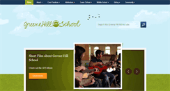 Desktop Screenshot of greenehillschool.org